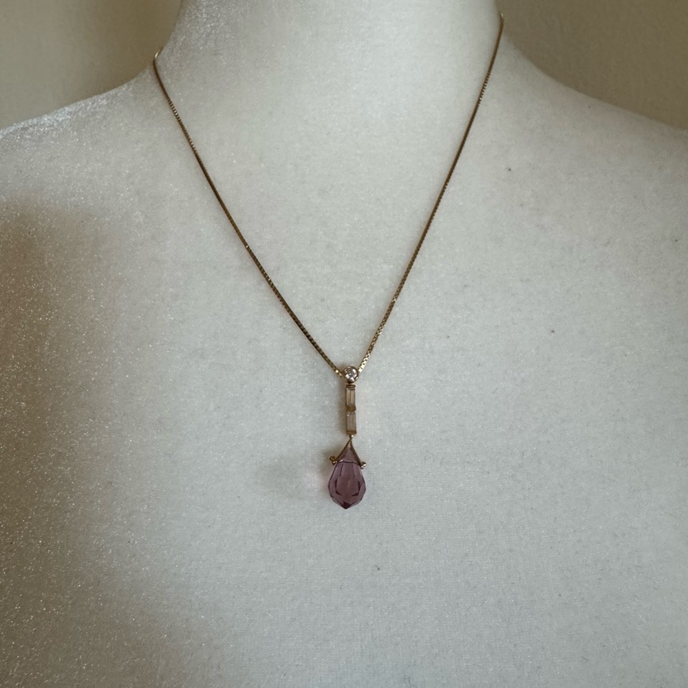 Nadri Teardrop Necklace